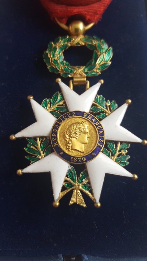 Order Francja Legia Honorowa Złoto