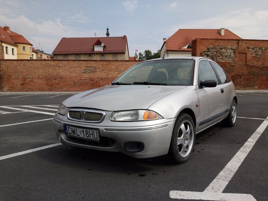 ROVER 200 214 Silverstone, benzyna, skóra,alufelgi