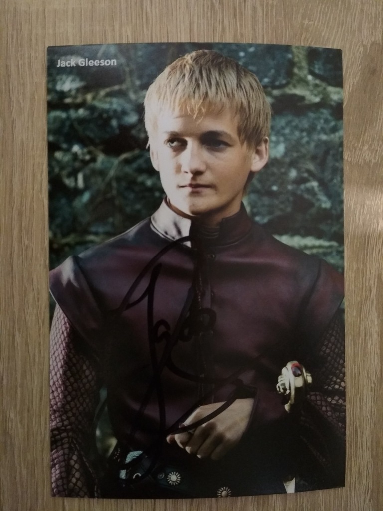 HIT! Jack Gleeson - Gra o tron - Autograf!