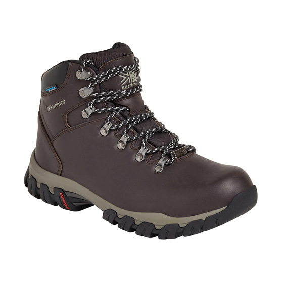 karrimor mens mendip 3 weathertite hiking boots tan nubuck