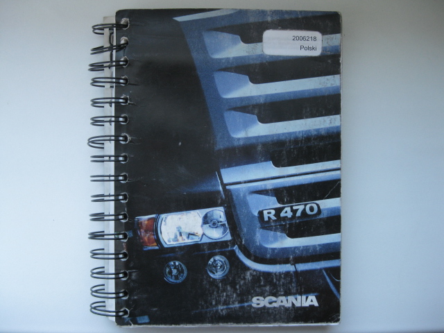 SCANIA serii R Polska instrukcja obsługi SCANIA R