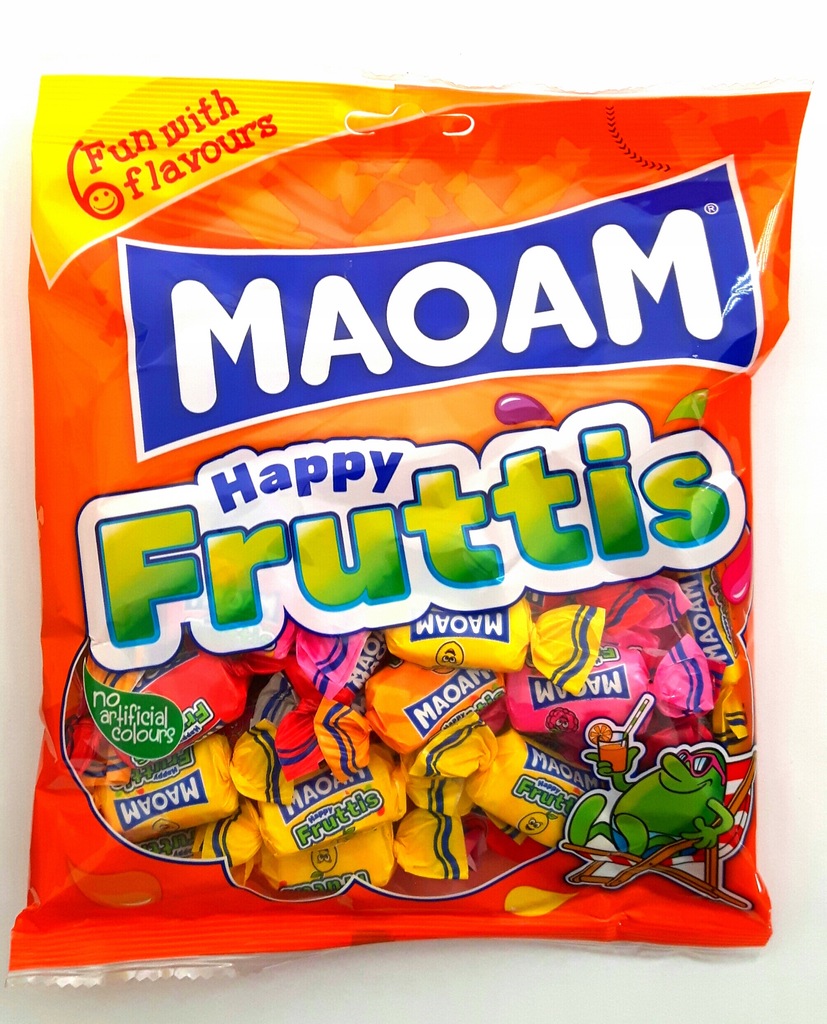 Maoam Happy Fruttis cukierki rozpuszczalne 175g