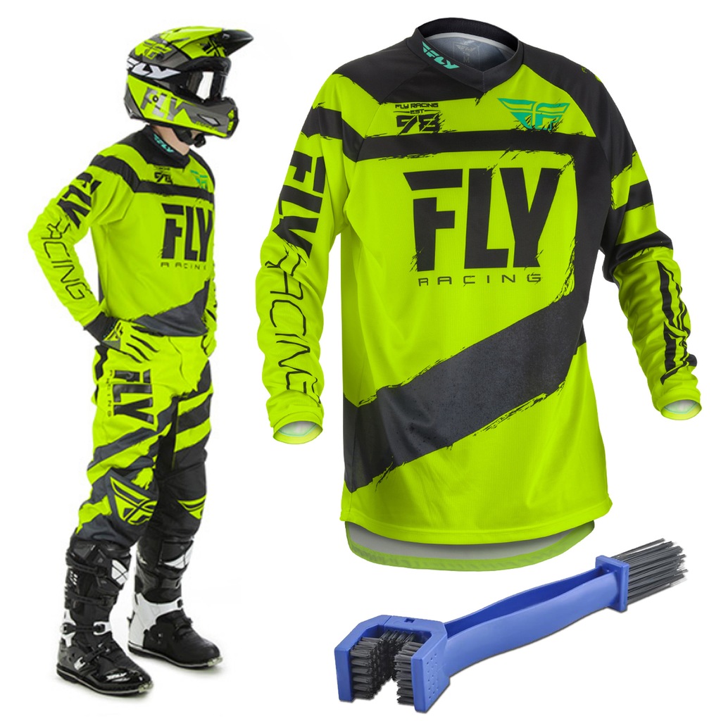 Bluza CROSS KAWASAKI Enduro FLY F16 Praktyczna L