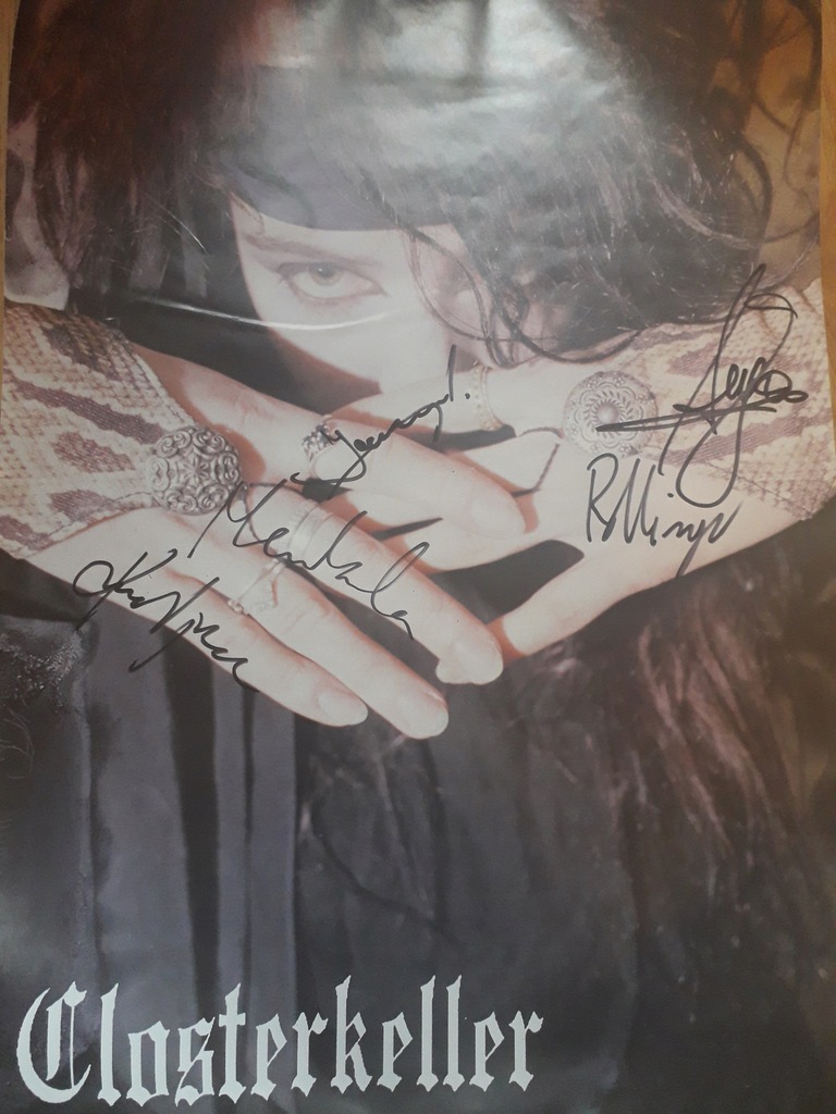 CLOSTERKELLER 18 CD + 2 DVD + PLAKAT z autografami