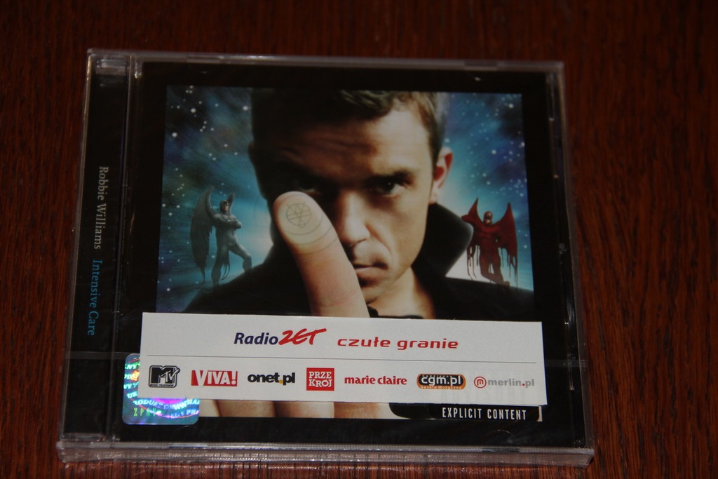 Robbie Williams INTENSIVE CARE CD Radio ZET NOWA