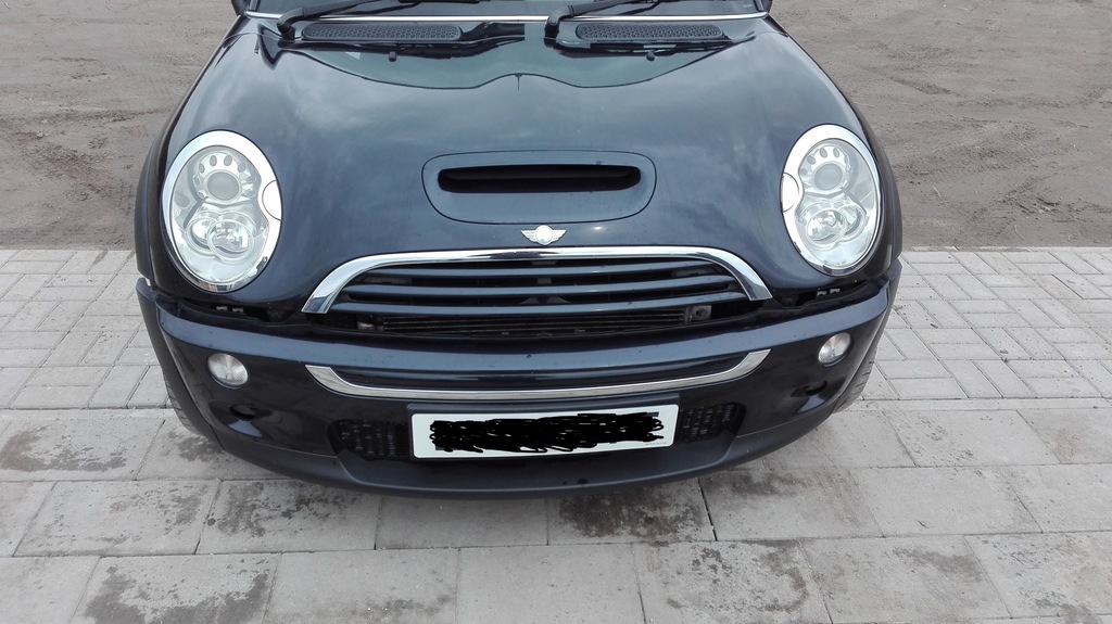 MINI COOPER S PAS MASKA ZDERZAK KOMPLETNY PRZÓD