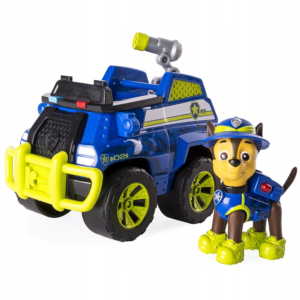 74. Psi Patrol Auto Szpieg Chase Jungle figurkI