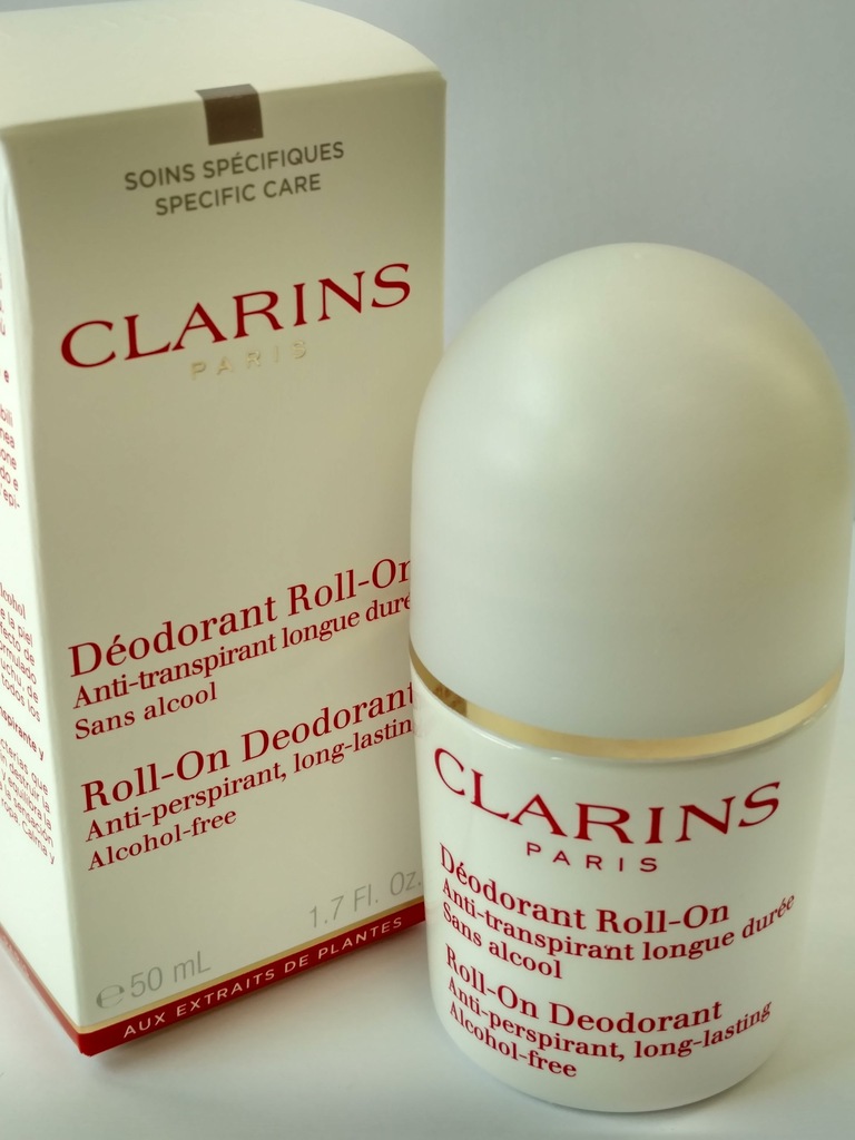 CLARINS ROLL-ON DEODORANT 50ml Long-lasting
