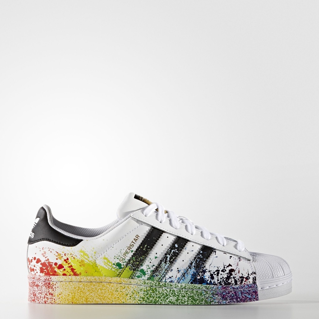 ADIDAS SUPERSTAR LGBT D70357 39 1/3