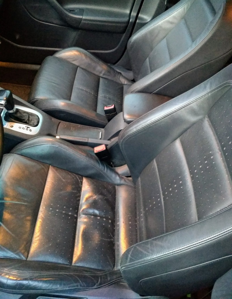 GOLF V R32 GTI FOTELE SKÓRA SIEDZENIA EUROPA