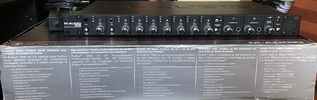 M-AUDIO PROFIRE 2626 INTERFACE FIREWIRE