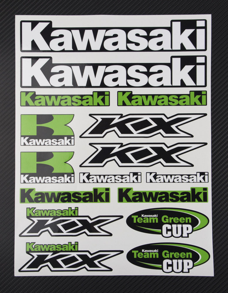 NAKLEJKI KAWASAKI KX RÓŻNE - 24,99zł !!!