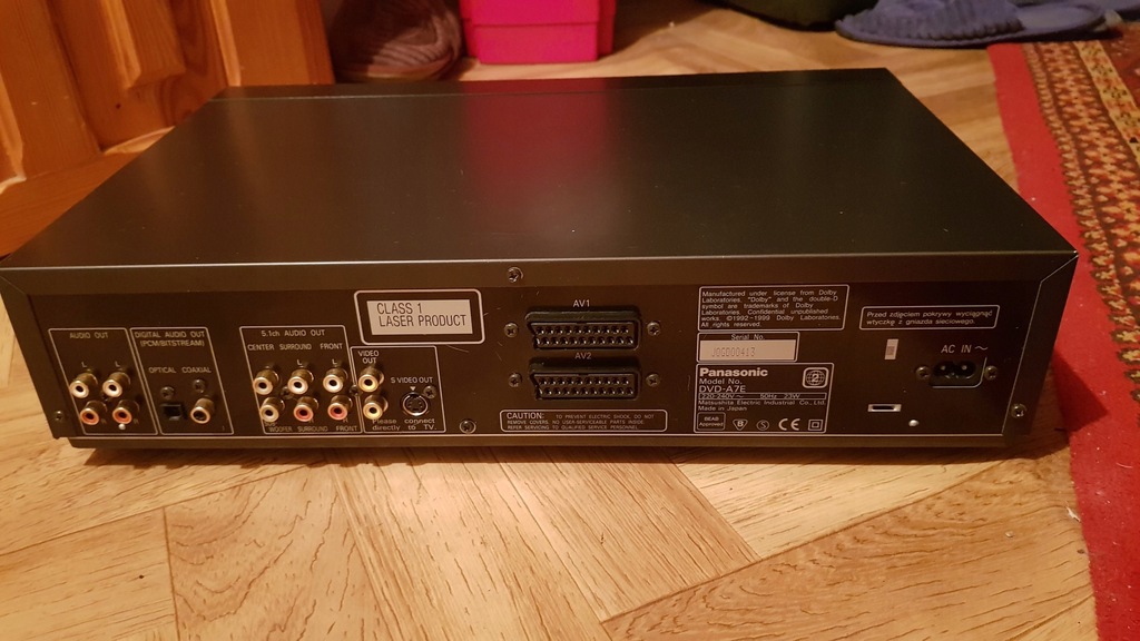 Panasonic DVD A7 jak technics dvd a10 !!! 7393449479 oficjalne