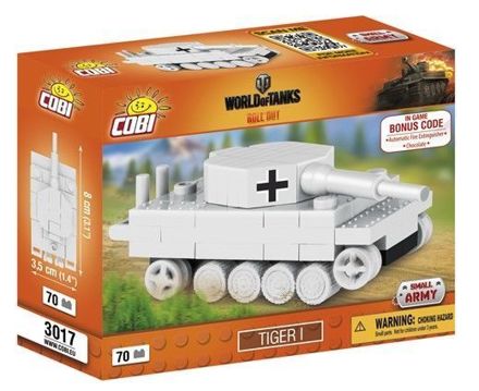 Klocki World of Tanks Tiger I Nano Tank Cobi