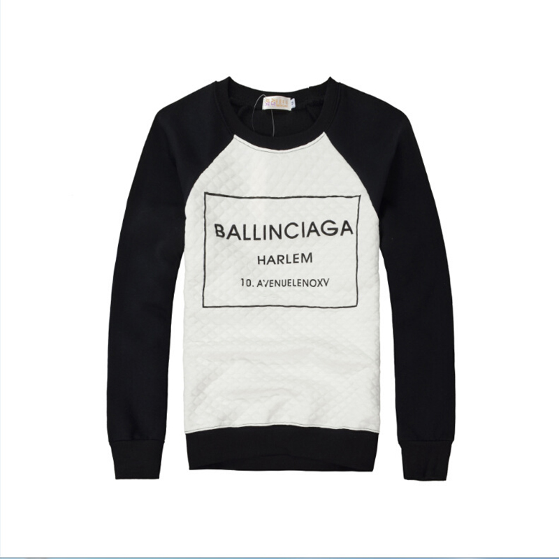 BLUZA BALLINCIAGA HARLEM BIAŁO CZARNA PIKOWANA S