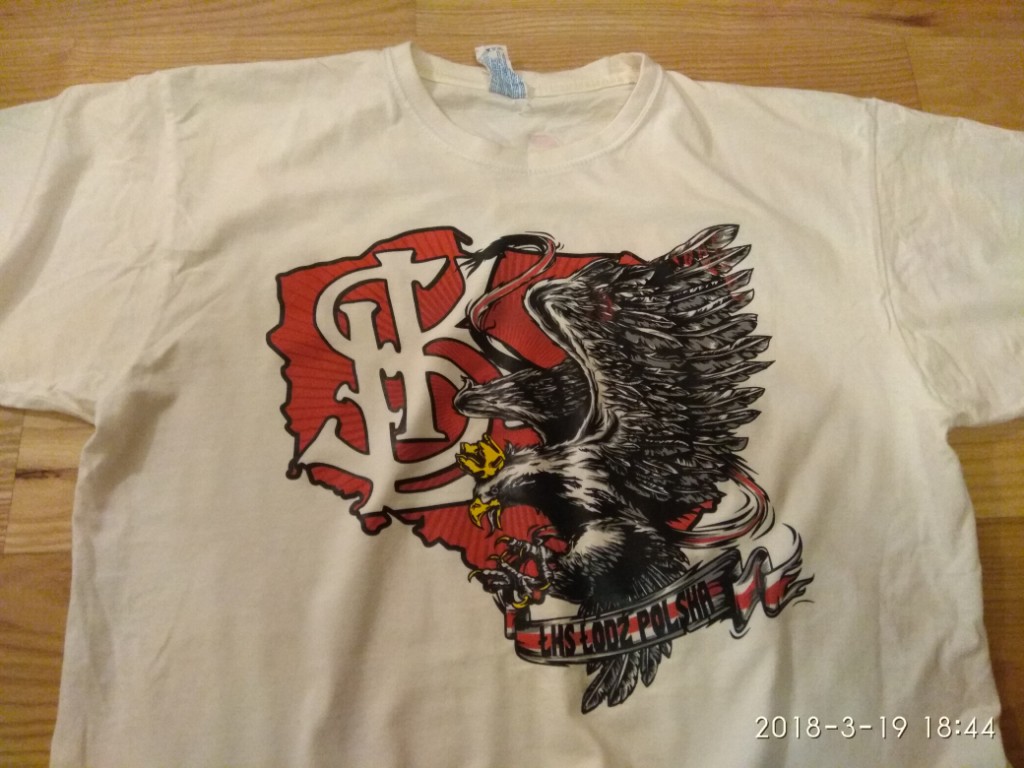 Koszulka Łks Łódź Patriotyczna