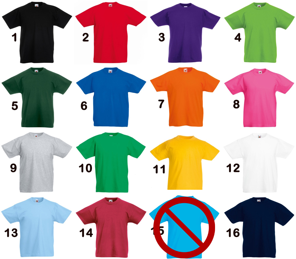 TSHIRT KOSZULKA FRUIT OF THE LOOM DZIECI 104 cm!! 6790567012