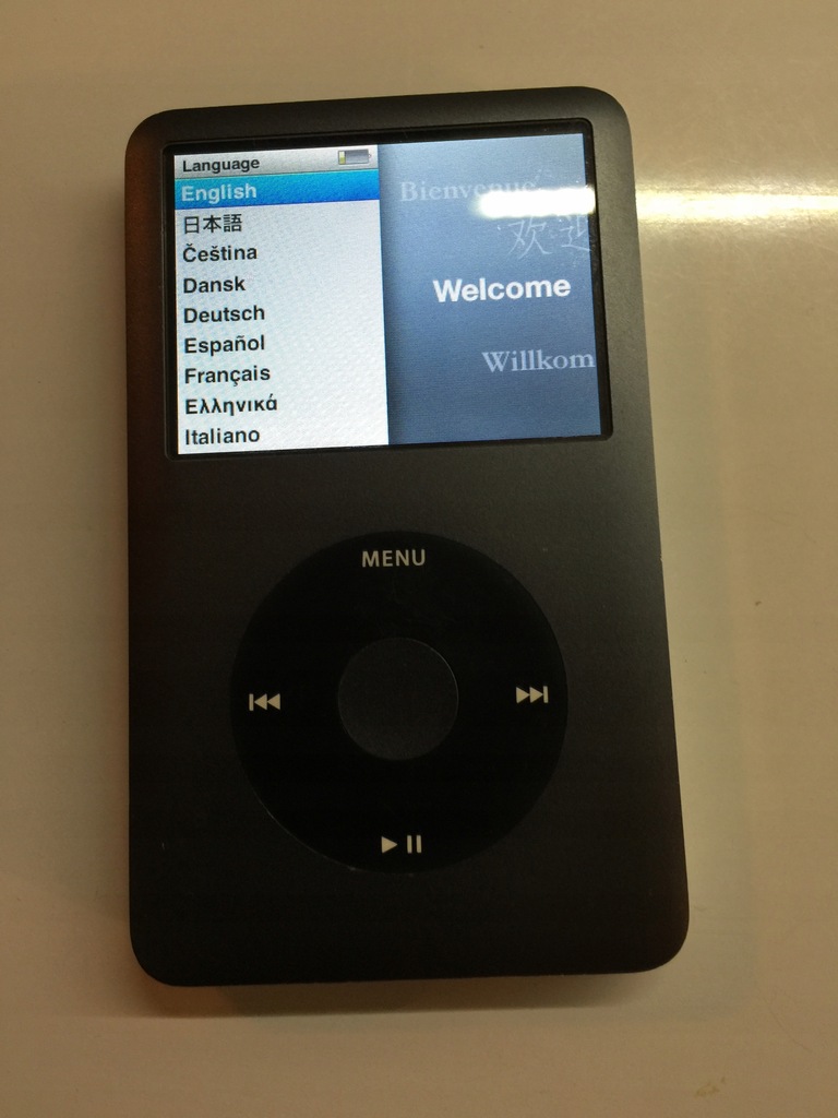 Apple ipod classic 6g разбор