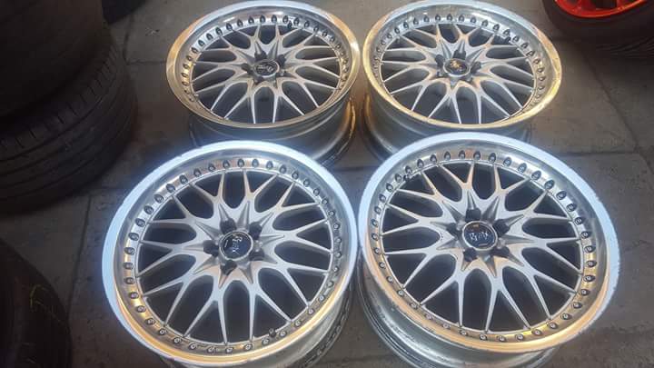Work Rezax 2 5x100 seat subaru toyota 8x18