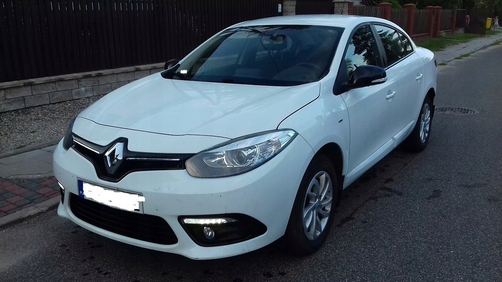 Renault Fluence 1.6b+LPG salon PLl serwis NAVI