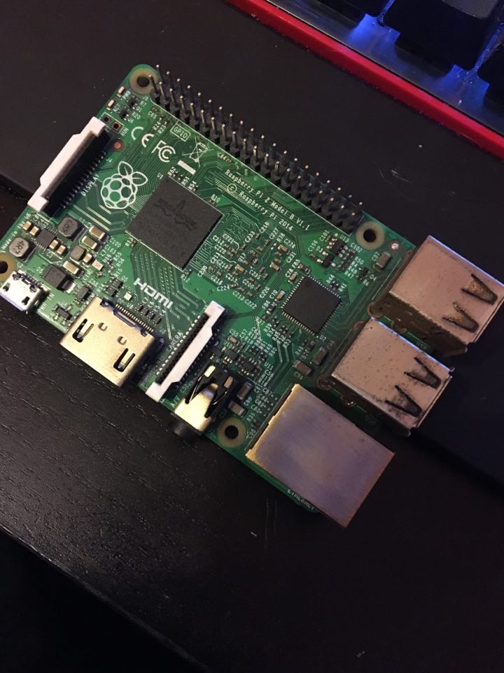 Raspberry pi 2 model B v1.1