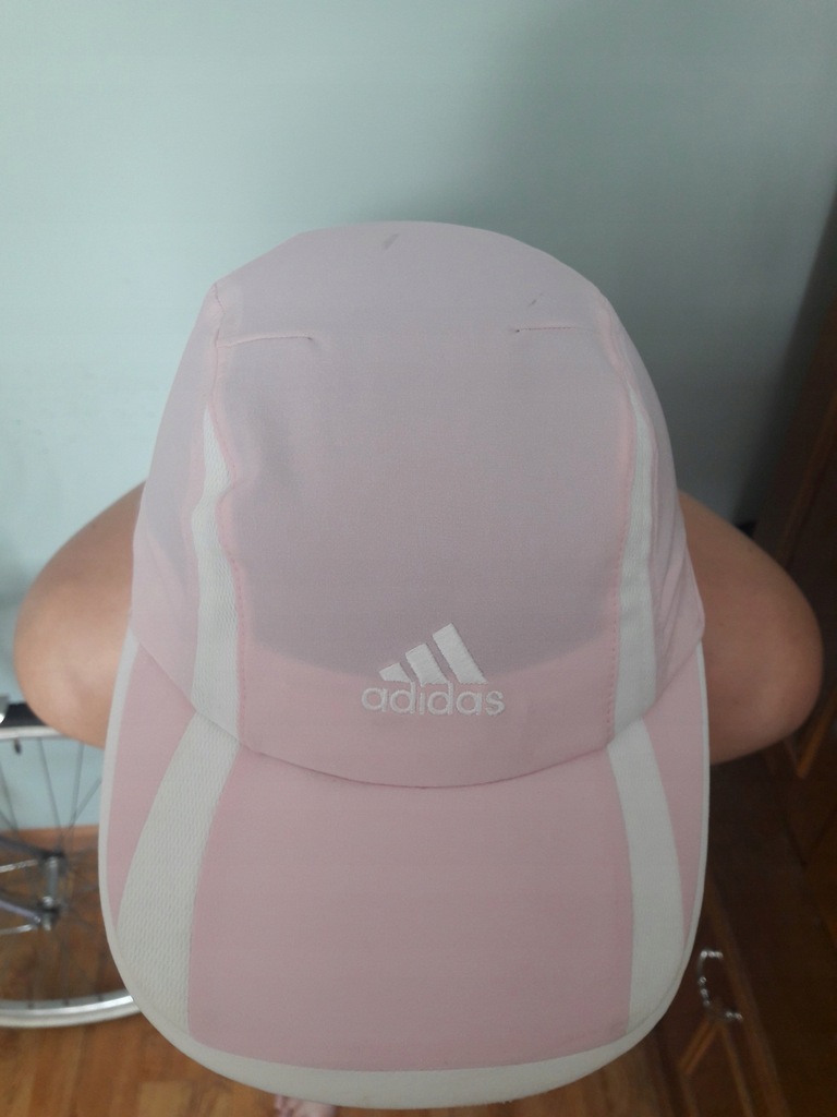 Adidas czapka z daszkiem climacool różowa