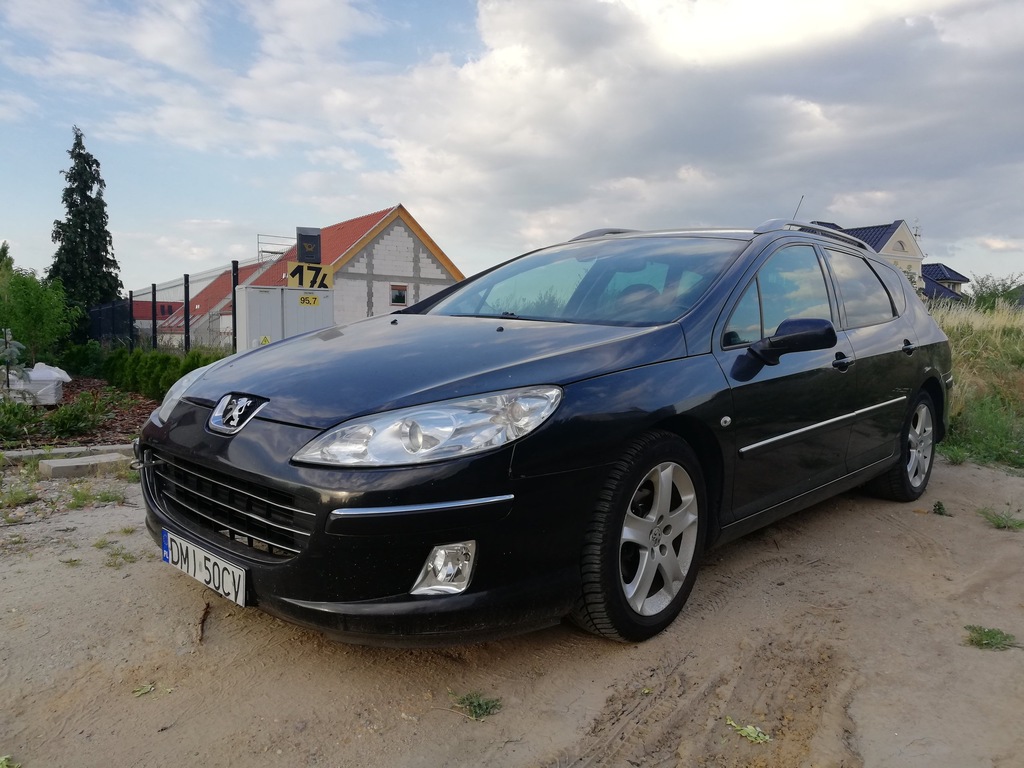 Peugeot 407 SW 2.0 HDI automat uszkodzony sinik