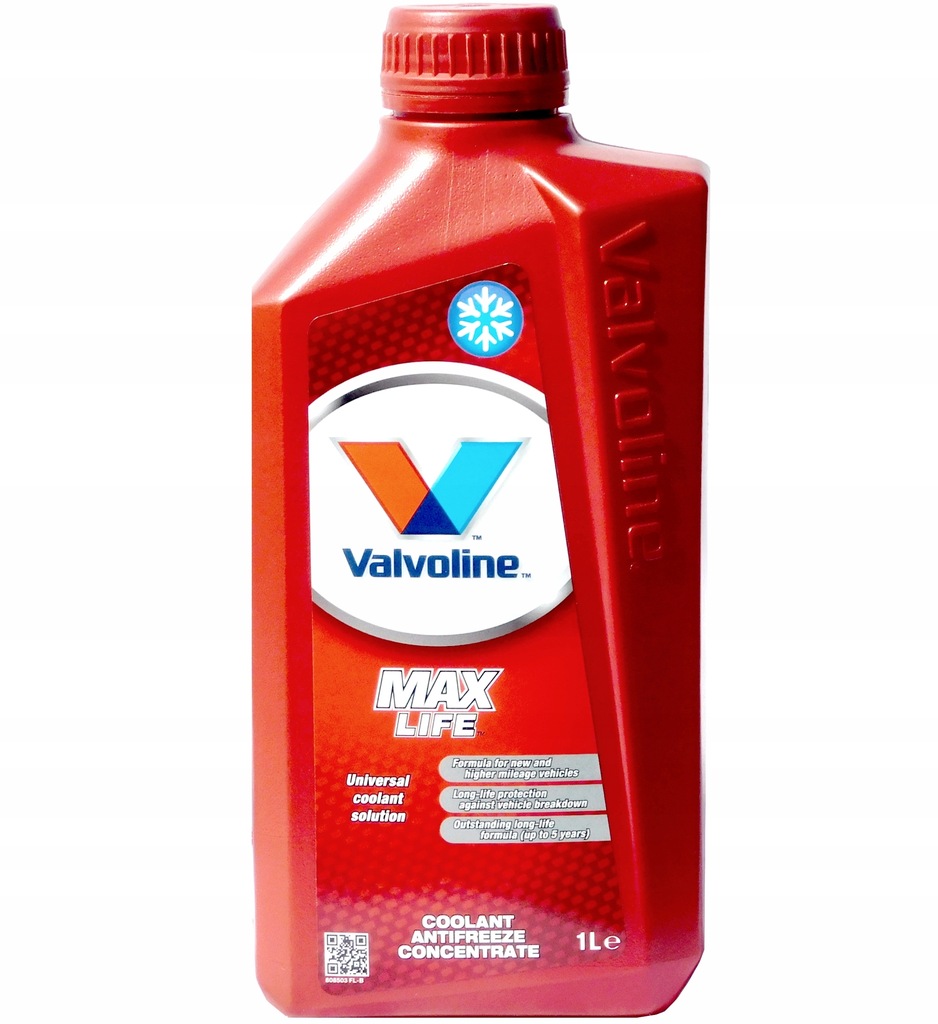 VALVOLINE MaxLife COOLANT ANTIFREEZE koncentrat 1L