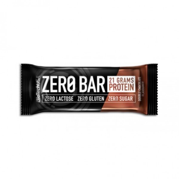 Zero Bar Biotech Double Chocolate BATON BEZ CUKRU