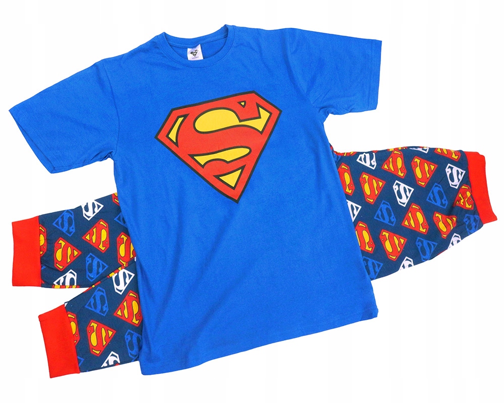 Męska piżama Superman L oryginalna DC Comics