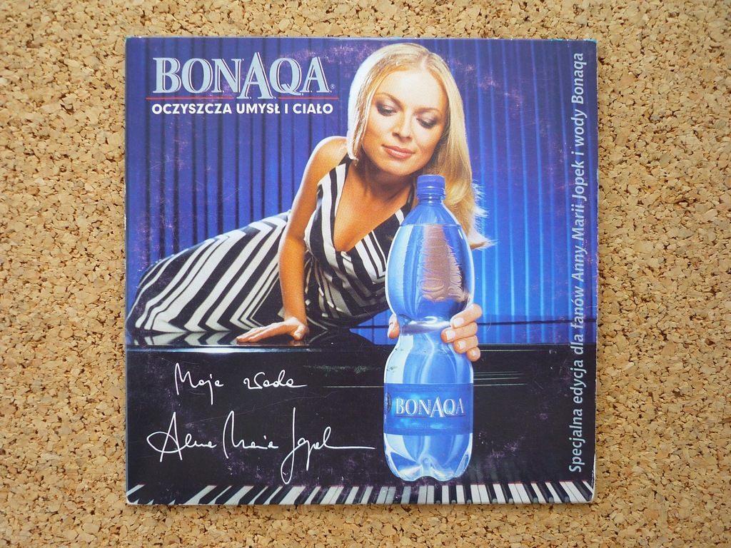 Anna Maria Jopek - Moja Woda Bonaqa / promo CD !!!