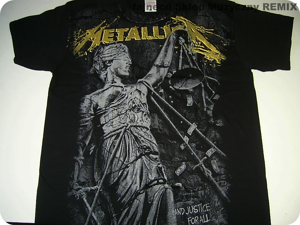 KOSZULKA METALLICA ..AND JUSTICE FOR ALL ROZMIAR S