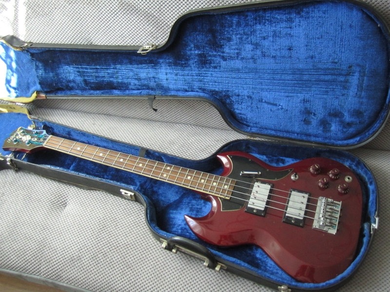 Bas Hoyer SG z lat 60/70 shortscale Framus Hofner