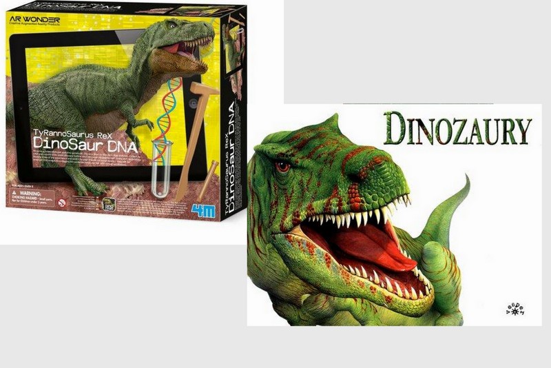 WYKOPALISKA DNA T-REX+Dinozaury VespeR