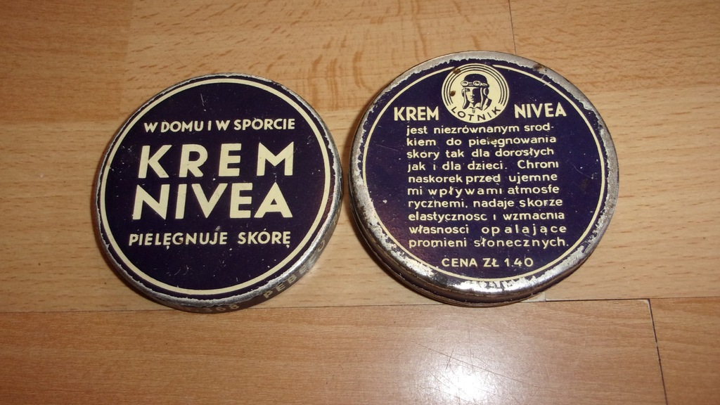 KREM NIVEA LOTNIK PUSZKA PEBECO BEIERSDORF POZNAŃ