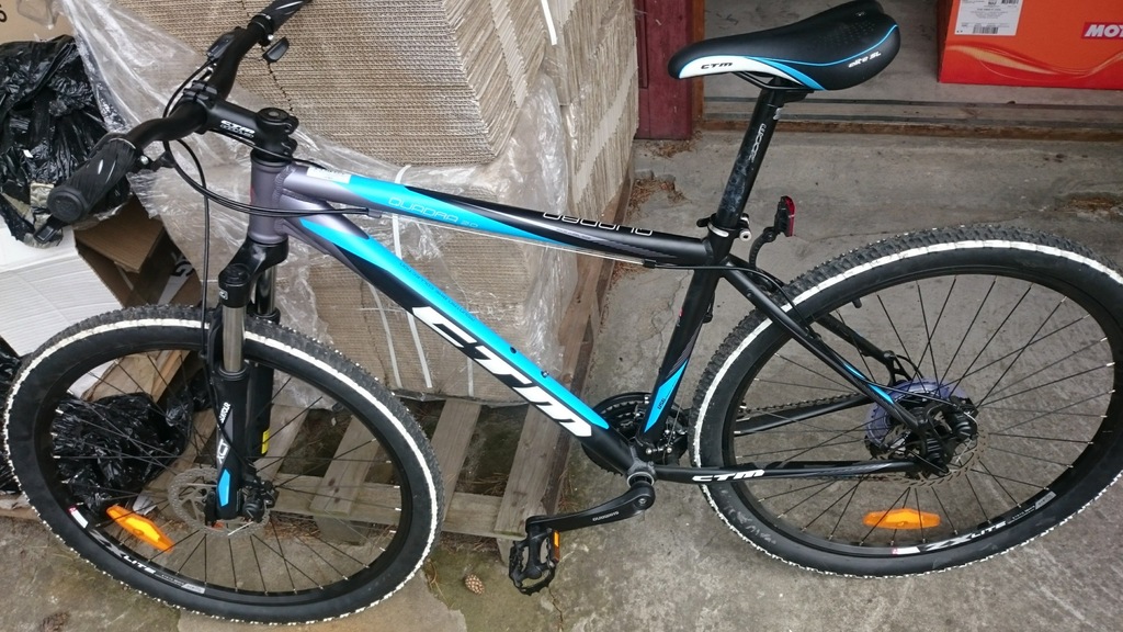 NOWY ROWER górski MTB 27,5 CTM QUADRA 2.0 18 cali