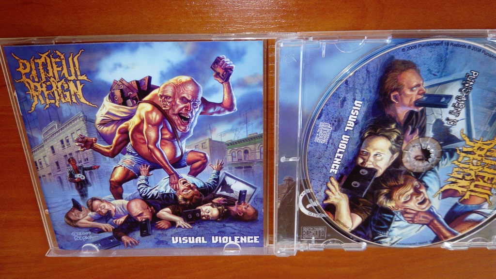 PITIFUL REIGN - Visual Violence. MOD Anthrax DRI