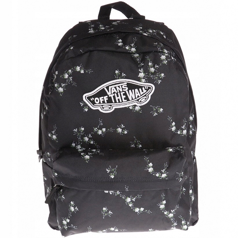 vans dark floral