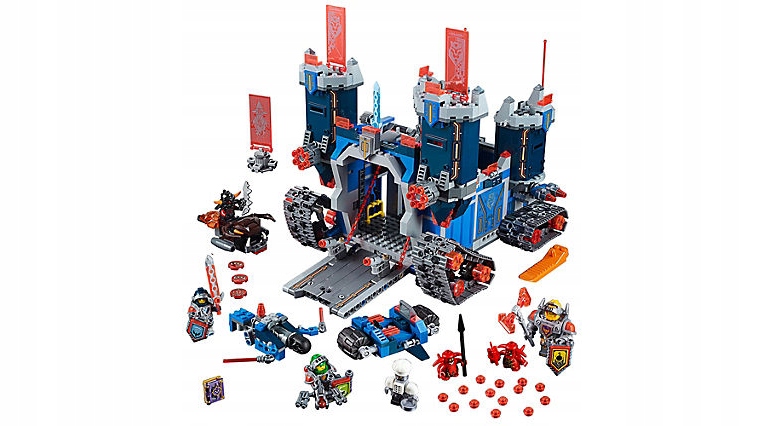 LEGO NEXO KNIGHTS 70317 ZAMEK FORTREX - 7623681669 - oficjalne archiwum ...