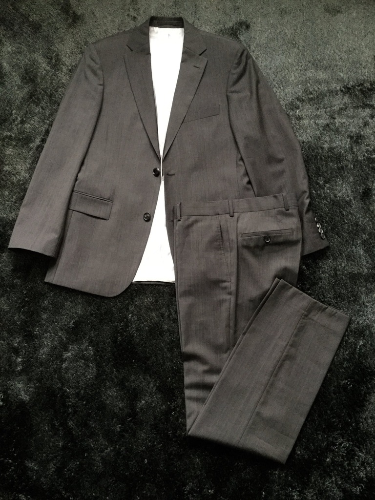 Oryginalny garnitur Hugo Boss - 94 / ok 48 ideał !