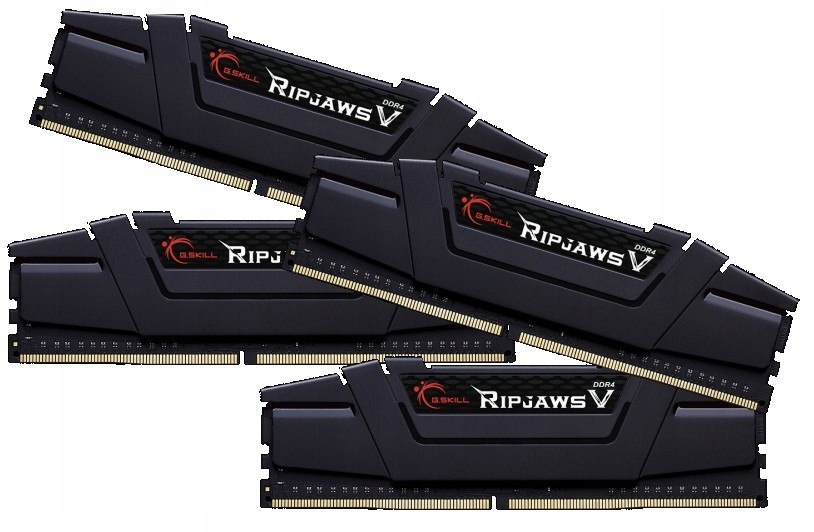 DDR4 64GB (4x16GB) RipjawsV 3200MHz CL16 XMP2 Blac