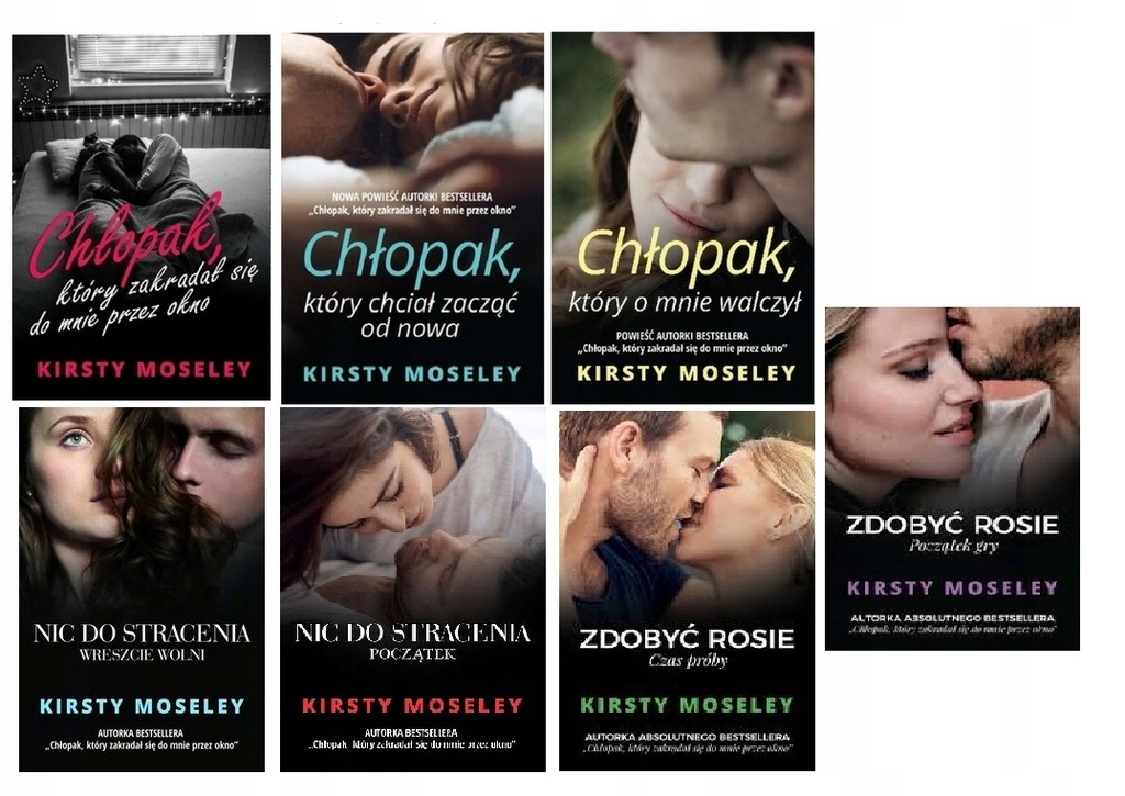 Kirsty Moseley 7 książek!