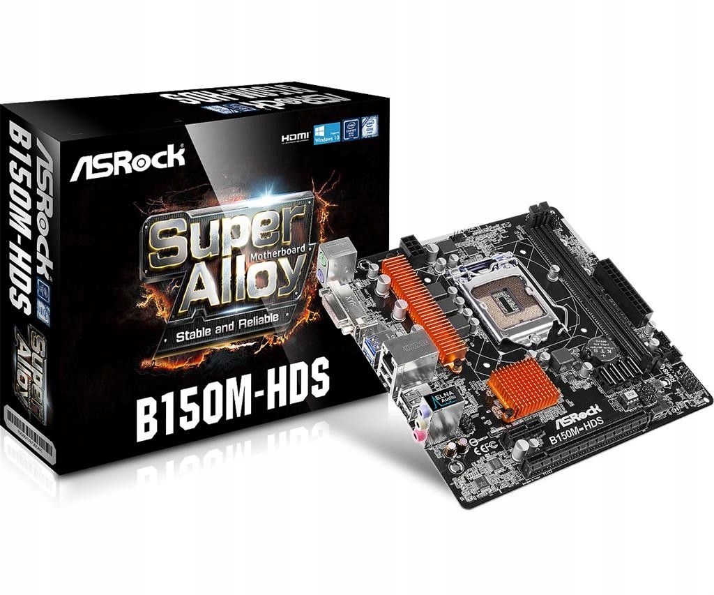 Asrock b150m hds какие процессоры поддерживает