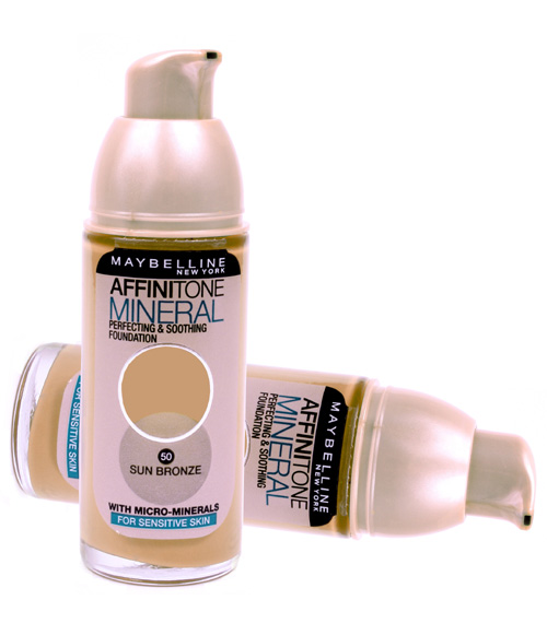 MAYBELLINE AFFINITONE MINERAL PODKŁAD 50 SUN BRONZ