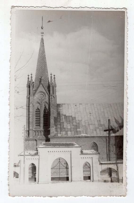 Ślesin k Skulsk Konin - Kościół - FOTO ok1935