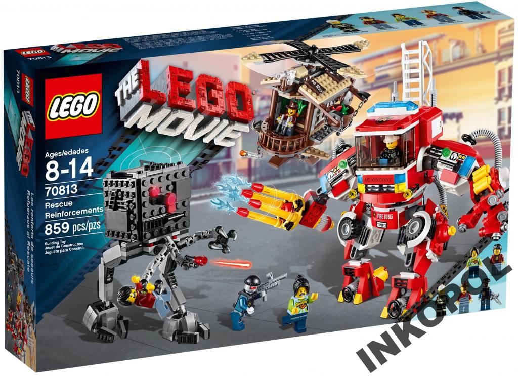 Lego Movie 70813 Przygoda Pojazdy Ratownicze 24h 6687424299 Oficjalne Archiwum Allegro