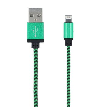 Kabel Lightning USB Zamiennik iPad iPhone Zielony