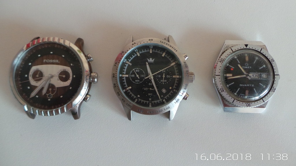zegarek FOSSIL SEMPRE TIMEX hybryda