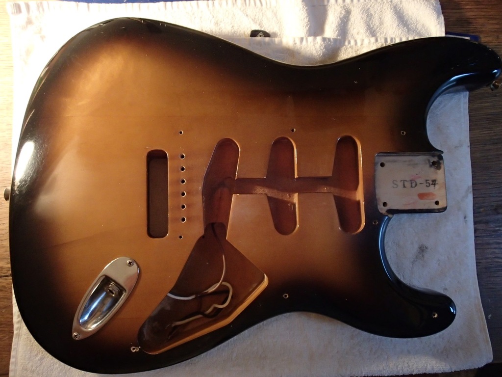 Fender stratocaster korpus body
