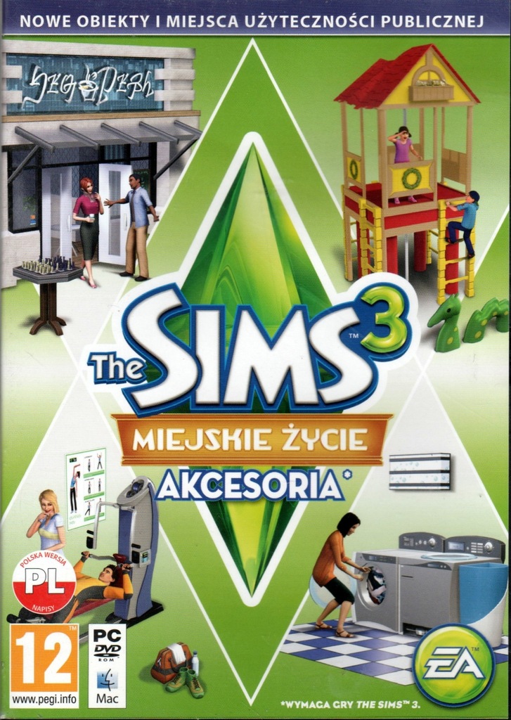 The Sims 3 Miejskie życie Akcesoria